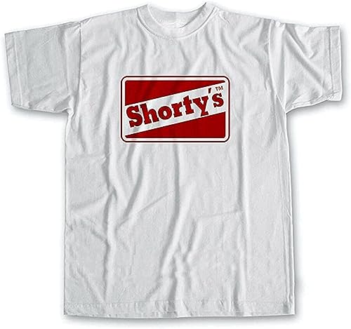 ZHIJING ShortyS Hardware Logo Skateboard Mens Outdoor Graphic T-ShirtWhite T-Shirts & Hemden(3X-Large) von CHENLIAA