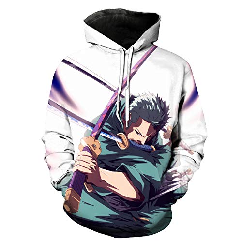 CHENMA Herren ONE Piece 3D-Druck Pullover Kapuzen-Sweatshirt mit Kängurutasche von CHENMA