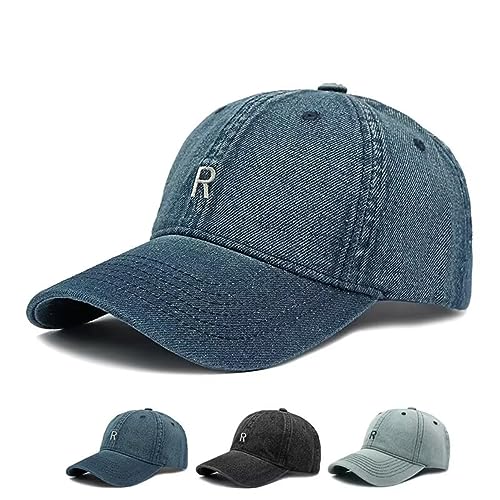 CHENNUO Baseballkappe Herren Basecap Schirmmütze Draussen Sport Baseballcap Verstellbar (Dunkelblau) von CHENNUO