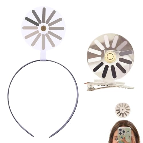 2 Stück Funkycharmlab Loading Creative Headband, Laden Kreatives Stirnband/Haarnadel, Lustige drehbare Stirnbänder Haarspange Geschenk für Frauen und Männer von CHENRI