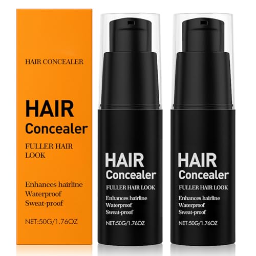 Lefron Magic Hair Concealer 2.0, Lefron Haarfüller wasserfest für Frauen und Männer, Sofort-Haaransatzspray, Schweißfestes Ansatz-Kaschierspray, Haarfarbe für graues Haar und Dünnes Haar (2PCS) von CHENRI