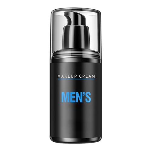 Men's Makeup Cream for Brightening, Herren Makeup Creme für Aufhellung, Feuchtigkeitspflege und Fleckenabdeckung, Gesichtscreme Männer Feuchtigkeitscreme, Anti-Age Concealer für Männer (1PC) von CHENRI