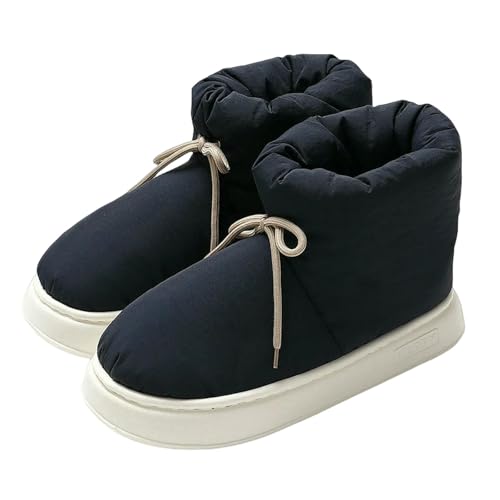 CHENSHI hausschuhe damen Frauen Warme Baumwollschuhe Out-marine-38-39 von CHENSHI
