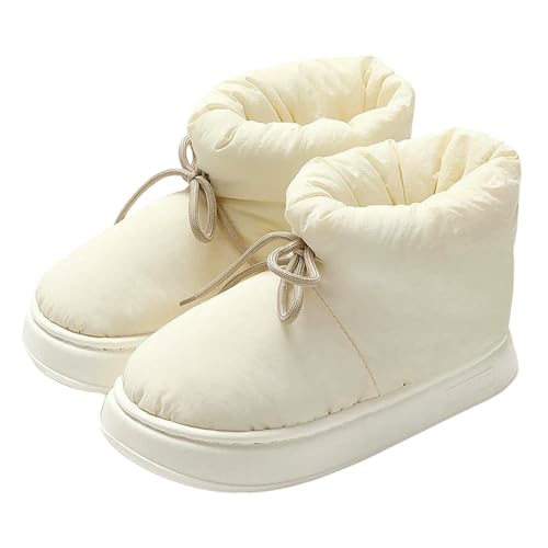 CHENSHI hausschuhe damen Frauen Warme Baumwollschuhe Out-weiß-40-41 CHENSHI hausschuhe damen Frauen Warme Baumwollschuhe Out-weiß-40-41 von CHENSHI