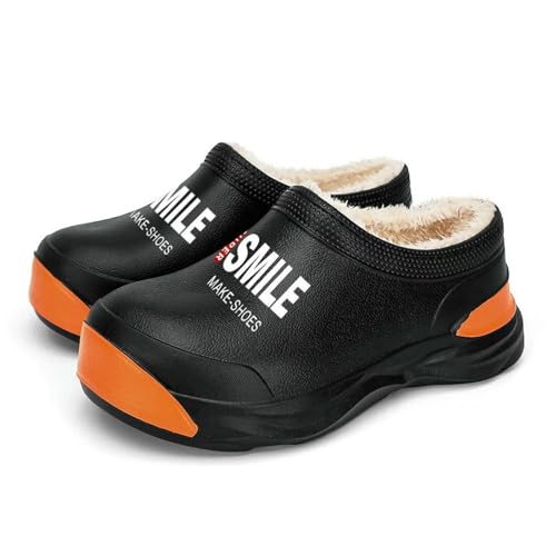 CHENSHI hausschuhe damen Männer Warme Kochschuhe Im Freien Garten Clogs Professionaler Wasserdichte Ölfeste Nicht Rutschende Küchenschuhe Für Haustierarbeiten-9610-1schwarz-38-39 CHENSHI hausschuhe damen Männer Warme Kochschuhe Im Freien Garten Clogs Professionaler Wasserdichte Ölfeste Nicht Rutschende Küchenschuhe Für Haustierarbeiten-9610-1schwarz-38-39 von CHENSHI