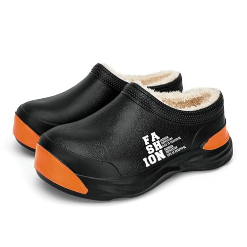 CHENSHI hausschuhe damen Männer Warme Kochschuhe Im Freien Garten Clogs Professionaler Wasserdichte Ölfeste Nicht Rutschende Küchenschuhe Für Haustierarbeiten-9610-2schwarz-44-45 CHENSHI hausschuhe damen Männer Warme Kochschuhe Im Freien Garten Clogs Professionaler Wasserdichte Ölfeste Nicht Rutschende Küchenschuhe Für Haustierarbeiten-9610-2schwarz-44-45 von CHENSHI