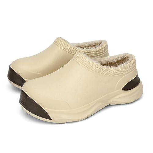 CHENSHI hausschuhe damen Männer Warme Kochschuhe Im Freien Garten Clogs Professionaler Wasserdichte Ölfeste Nicht Rutschende Küchenschuhe Für Haustierarbeiten-9610kaki-38-39 CHENSHI hausschuhe damen Männer Warme Kochschuhe Im Freien Garten Clogs Professionaler Wasserdichte Ölfeste Nicht Rutschende Küchenschuhe Für Haustierarbeiten-9610kaki-38-39 von CHENSHI