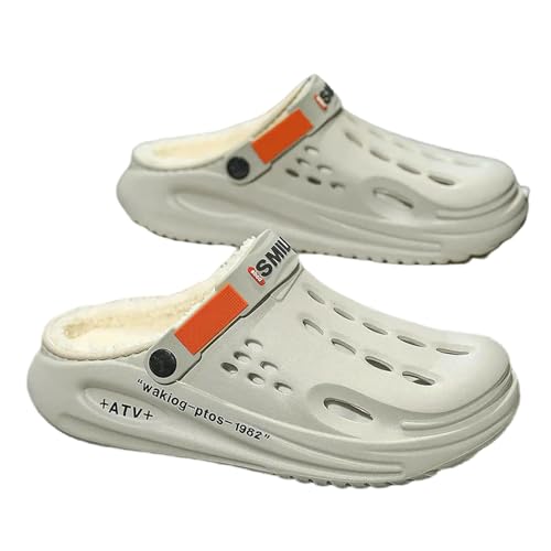 CHENSHI hausschuhe damen Winter Männer Pantoffeln Warme Weiche Schlafzimmer Baumwolle Schuhe Eva Fluff Rutschen Lässige Bequeme Clogs 38-45-8855 Grau-44-45 CHENSHI hausschuhe damen Winter Männer Pantoffeln Warme Weiche Schlafzimmer Baumwolle Schuhe Eva Fluff Rutschen Lässige Bequeme Clogs 38-45-8855 Grau-44-45 von CHENSHI