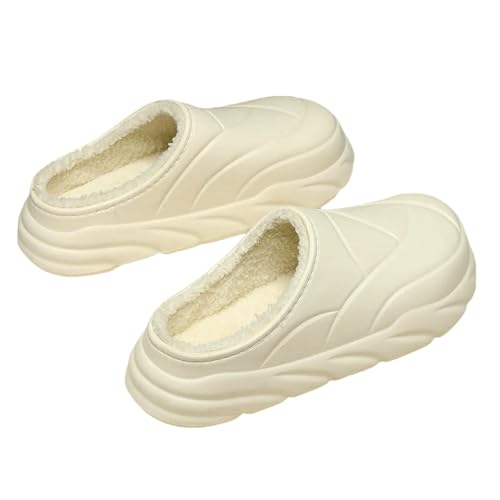 CHENSHI hausschuhe damen Winterruhschuhe Unisex Home Sandalen Orginal Innen Flach Schuhe Weiche Männer Modischen Non Slip Schlafzimmer-001-bege-40-41 CHENSHI hausschuhe damen Winterruhschuhe Unisex Home Sandalen Orginal Innen Flach Schuhe Weiche Männer Modischen Non Slip Schlafzimmer-001-bege-40-41 von CHENSHI