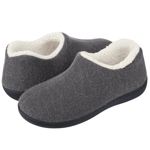 CHENSHI hausschuhe damen Winterschuhe Für Männer Outdoor Nicht-rutsch Warme Innengedächtnis Memory Foam Sohle Haus Pantoffeln Mode Lässige Schuhe Schuhe-grau-44 CHENSHI hausschuhe damen Winterschuhe Für Männer Outdoor Nicht-rutsch Warme Innengedächtnis Memory Foam Sohle Haus Pantoffeln Mode Lässige Schuhe Schuhe-grau-44 von CHENSHI
