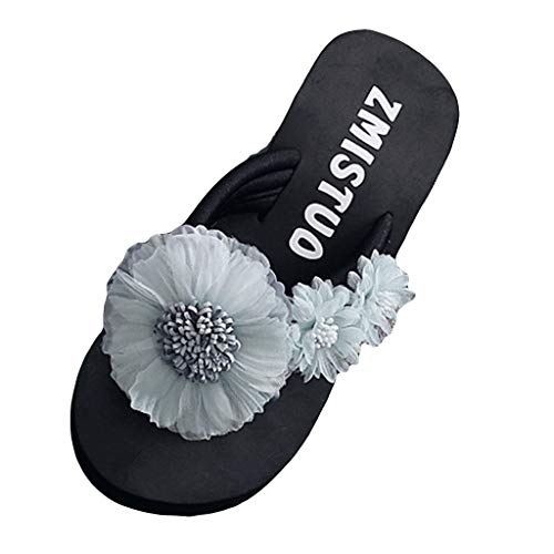 Sandalen Damen Sommer, Sportschuhe Damen Spitze Sandalen Party Mädchen Schuhe Mary Janes Pantoletten Hochzeit Sommerstiefel Dance Strandschuhe Hausschuhe Damen Pantoletten von CHENSIYU