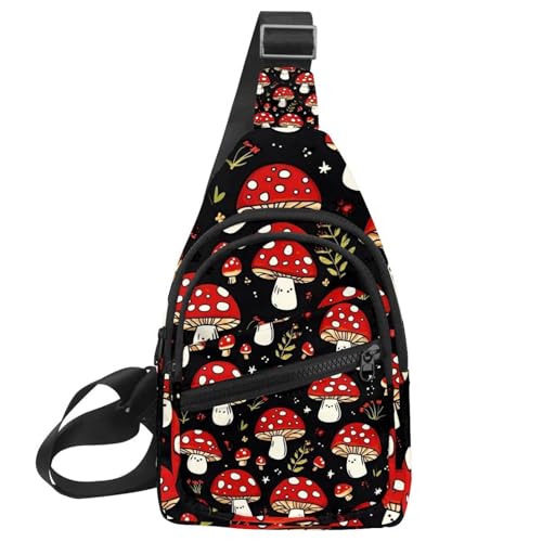 Multiple DNA Strings Sling Bag for Women Travel Shoulder Bag Chest Bag, Mehrfarbig 06, 11.8x7x1.5in/30x18x4cm von CHENZZZZ