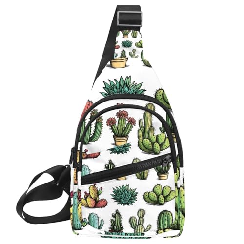 Rainbow Unicorn (2) Sling Sling Side, Crossbody Rucksack, Mehrfarbig 10, 11.8x7x1.5in/30x18x4cm von CHENZZZZ