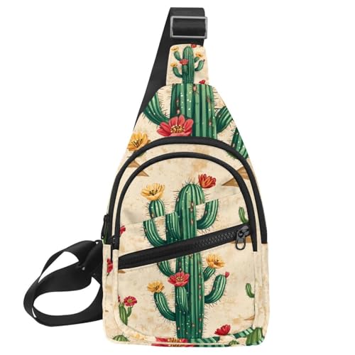 Süße Katzen (1) Brust-Tagesrucksack, Crossbody-Rucksack für Damen und Herren, Mehrfarbig 03, 11.8x7x1.5in/30x18x4cm von CHENZZZZ