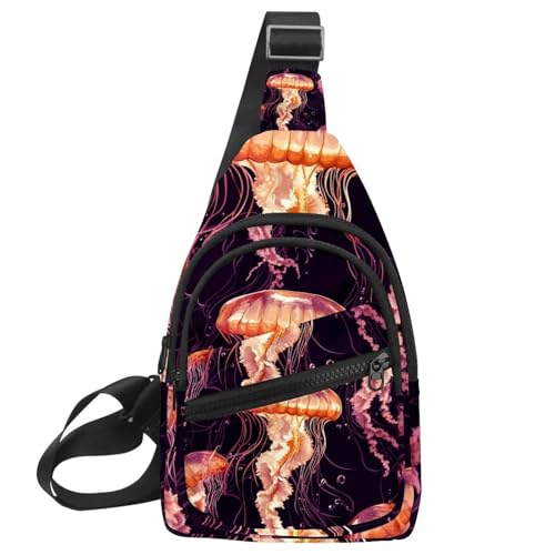 Umhängetasche mit roten Schleifen (1) für Damen und Herren, Umhängetasche, Schultertasche, Rucksack, Bauchtasche, Reise-Geldbörse, Mehrfarbig 19, 11.8x7x1.5in/30x18x4cm von CHENZZZZ