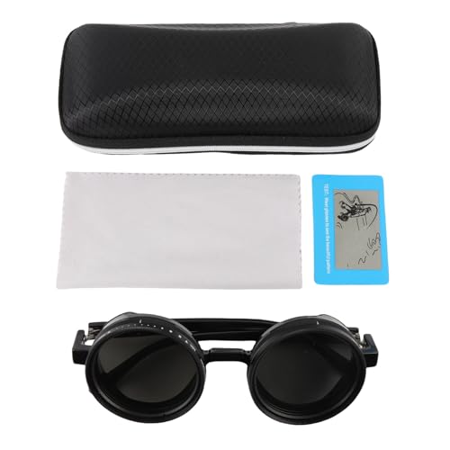 CHEOTIME Verstellbare Tönung Sonnenbrille, ND2-400 Filter 52 mm runde polarisierte Gläser Fischerei Brillen für Männer Frauen Outdoor-Tauchen Fischen von CHEOTIME