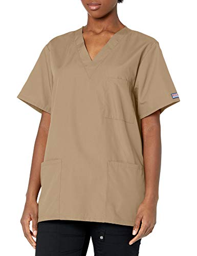 CHEROKEE Herren Damen OP-Oberteil Gr. XXL, Khaki von CHEROKEE