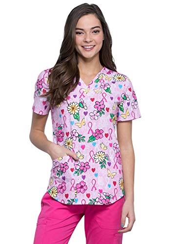 Cherokee Prints Damen Scrubs Top V-Ausschnitt CK652 - - Groß von CHEROKEE