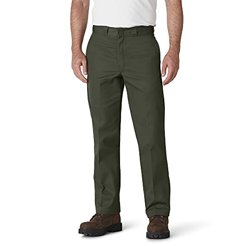 Dickies Herren Slim Straight Work Pants Sporthose, grün, 44W x 32L von Dickies