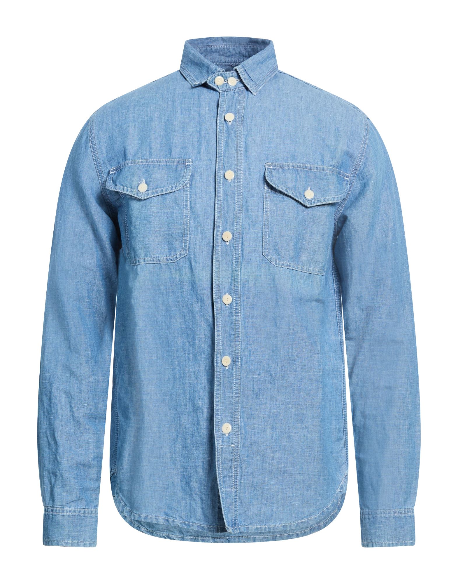 CHESAPEAKE'S Jeanshemd Herren Blau von CHESAPEAKE'S