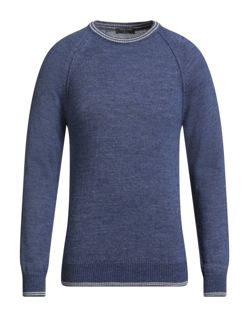 CHESTER TAYLOR London Pullover Herren Blau von CHESTER TAYLOR London