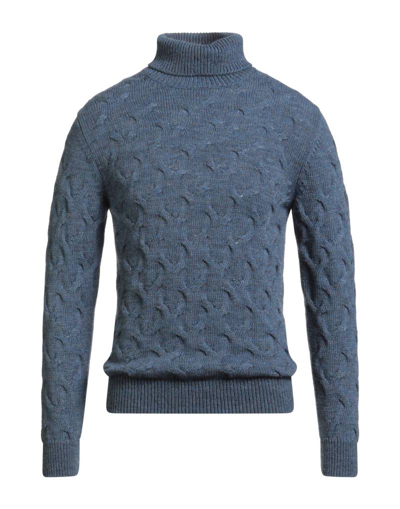 CHESTER TAYLOR London Rollkragenpullover Herren Taubenblau von CHESTER TAYLOR London