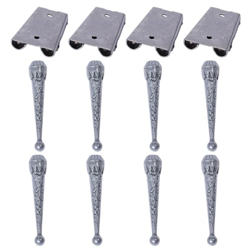 CHGCRAFT 12 Stück Bolo-Krawatten-Schiebeverschluss Aus Eisen In Rotgussfarbe Bolo-Krawatten-Beschlagset Mit 8 Kordelenden Aus Legierung Und 4 Stück Bolo-Krawatten-Schiebeverschlüssen Aus Eisen von CHGCRAFT