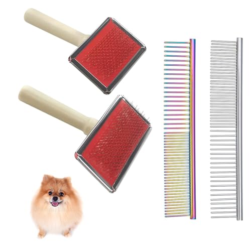 CHGCRAFT 4 Stile Makramee Fransen Kamm Set Edelstahl Metall Kämme Makramee Quaste Bürste für DIY Makramee Pflanzenaufhänger Wandbehang für Hunde Katzen Haustiere Haare entfernen Knoten CHGCRAFT 4 Stile Makramee Fransen Kamm Set Edelstahl Metall Kämme Makramee Quaste Bürste für DIY Makramee Pflanzenaufhänger Wandbehang für Hunde Katzen Haustiere Haare entfernen Knoten von CHGCRAFT
