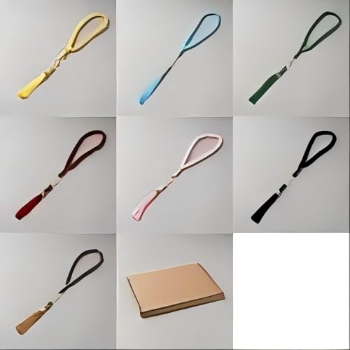CHGCRAFT 7 Stück 7 Farbe Rosenkranz Armbänder Glasperlen Anhänger mit Polyester Quaste und Strassperle aus Metalllegierung 3,67 Zoll für muslimische Geschenke Dhikr Perlen von CHGCRAFT