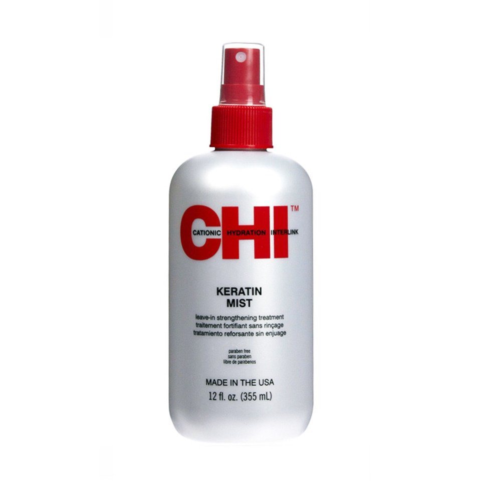 CHI Leave-in Pflege Infra Keratin Mist 350 ml, stärkende Leave-In Behandlung von CHI