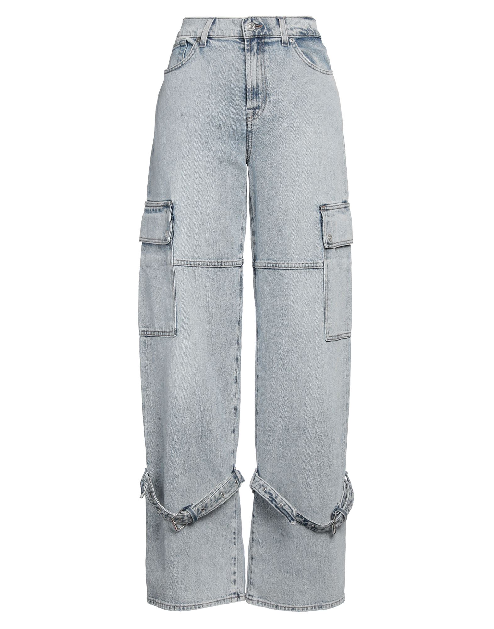 7 FOR ALL MANKIND Jeanshose Damen Blau 7 FOR ALL MANKIND Jeanshose Damen Blau von 7 FOR ALL MANKIND