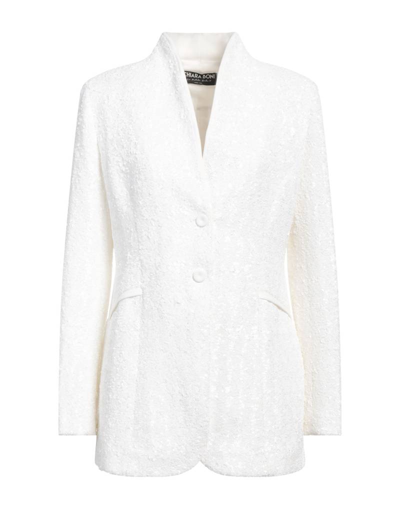 CHIARA BONI LA PETITE ROBE Blazer Damen Weiß von CHIARA BONI LA PETITE ROBE
