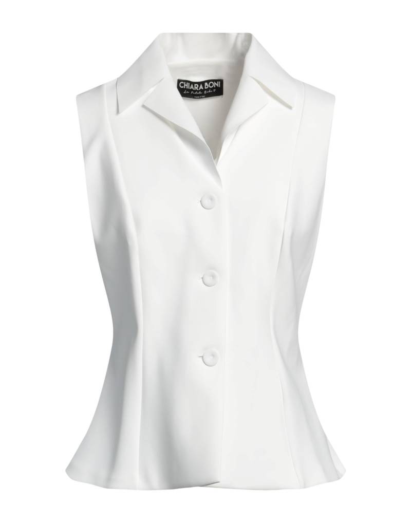 CHIARA BONI LA PETITE ROBE Blazer Damen Weiß von CHIARA BONI LA PETITE ROBE