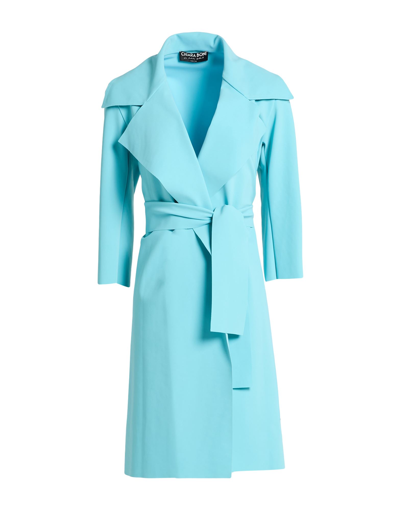 CHIARA BONI LA PETITE ROBE Jacke, Mantel & Trenchcoat Damen Tūrkis von CHIARA BONI LA PETITE ROBE