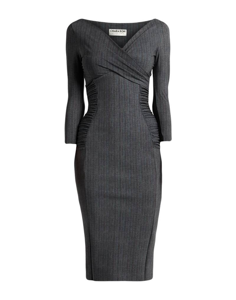 CHIARA BONI LA PETITE ROBE Midi-kleid Damen Braungrau von CHIARA BONI LA PETITE ROBE