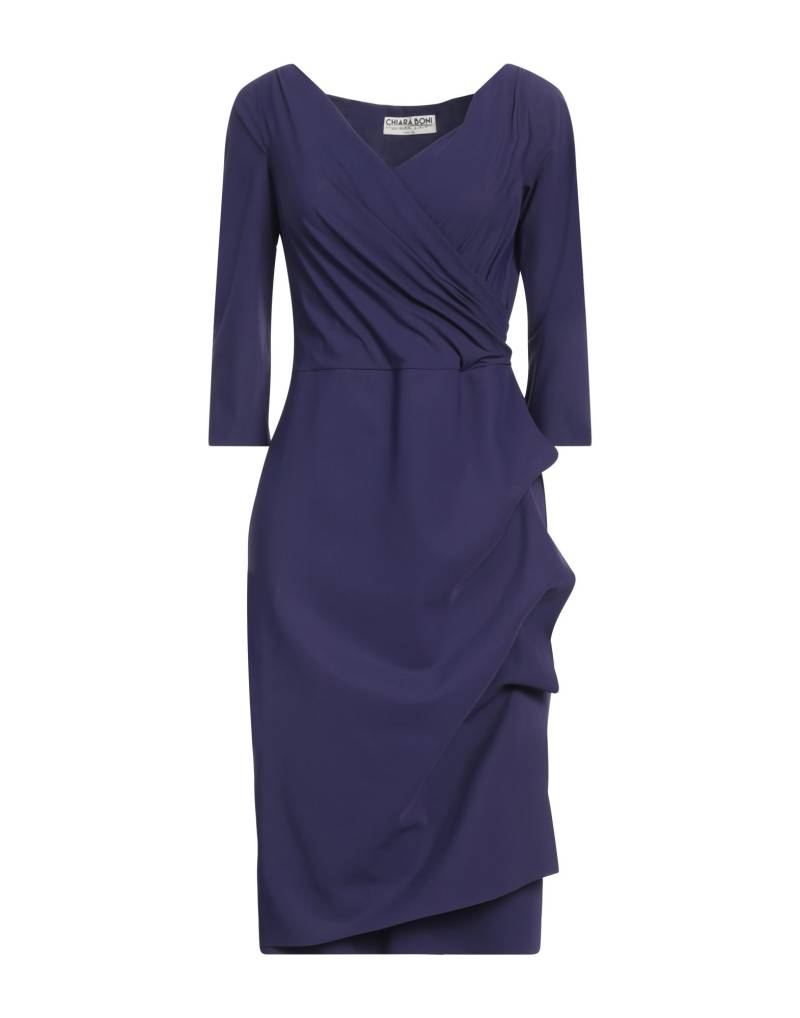CHIARA BONI LA PETITE ROBE Midi-kleid Damen Dunkelviolett von CHIARA BONI LA PETITE ROBE