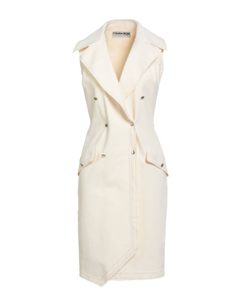 CHIARA BONI LA PETITE ROBE Midi-kleid Damen Elfenbein von CHIARA BONI LA PETITE ROBE