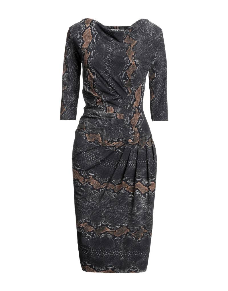 CHIARA BONI LA PETITE ROBE Midi-kleid Damen Braungrau von CHIARA BONI LA PETITE ROBE