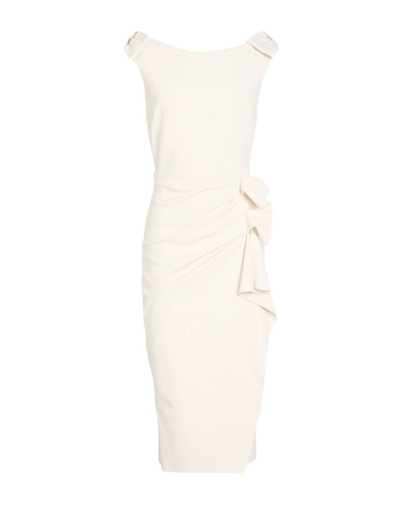 CHIARA BONI LA PETITE ROBE Midi-kleid Damen Off white von CHIARA BONI LA PETITE ROBE