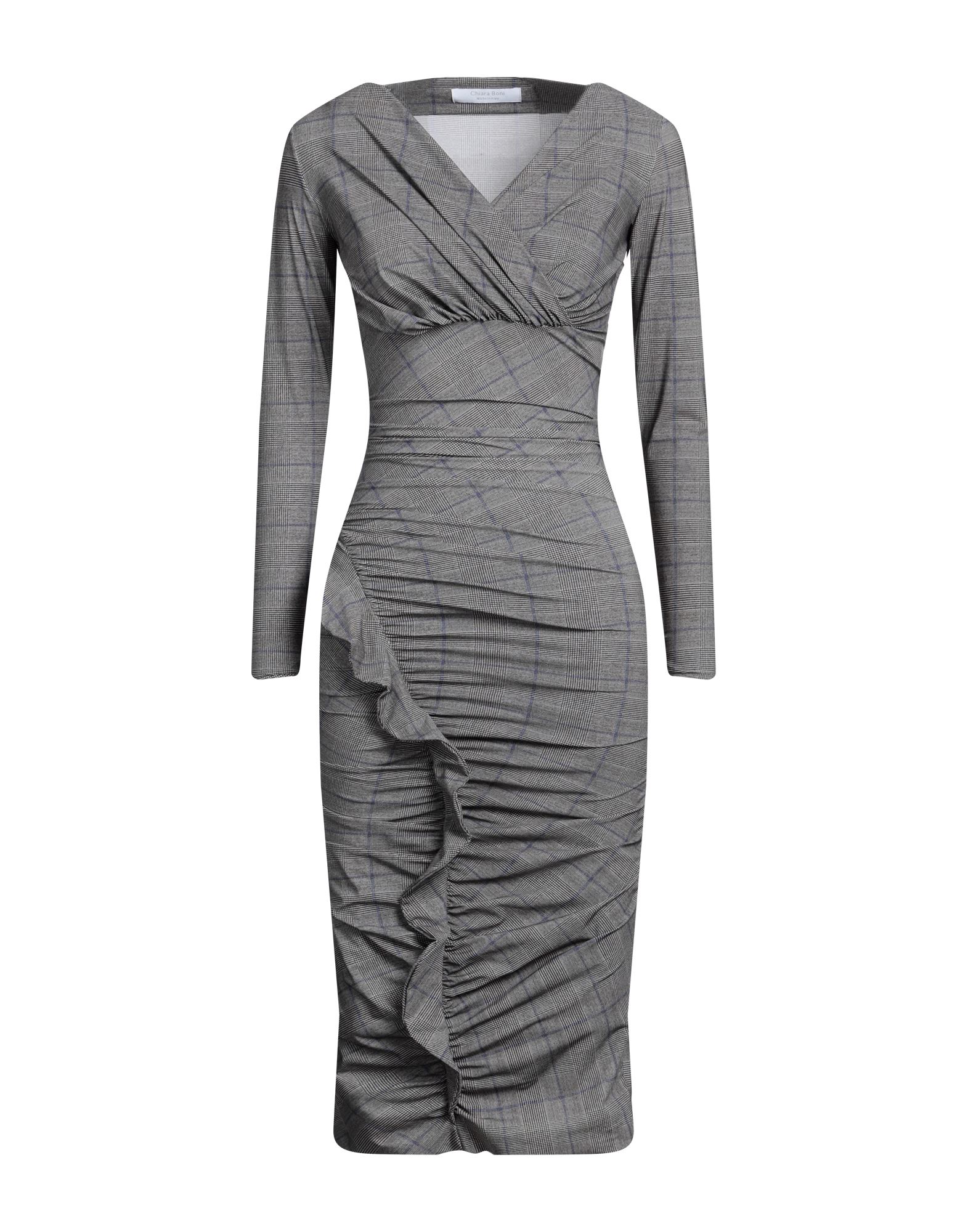 CHIARA BONI LA PETITE ROBE Midi-kleid Damen Grau von CHIARA BONI LA PETITE ROBE