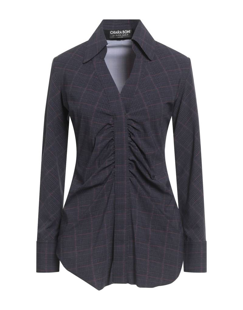 CHIARA BONI LA PETITE ROBE Poloshirt Damen Dunkelviolett von CHIARA BONI LA PETITE ROBE