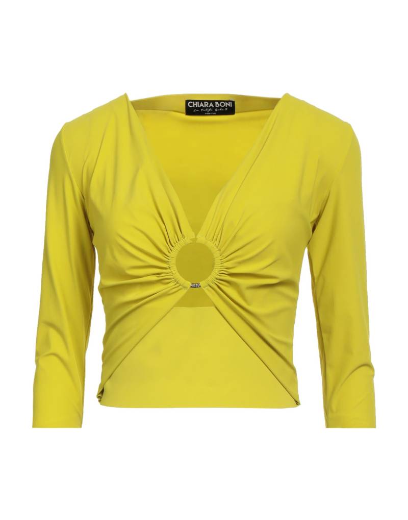 CHIARA BONI LA PETITE ROBE Top Damen Gelb von CHIARA BONI LA PETITE ROBE