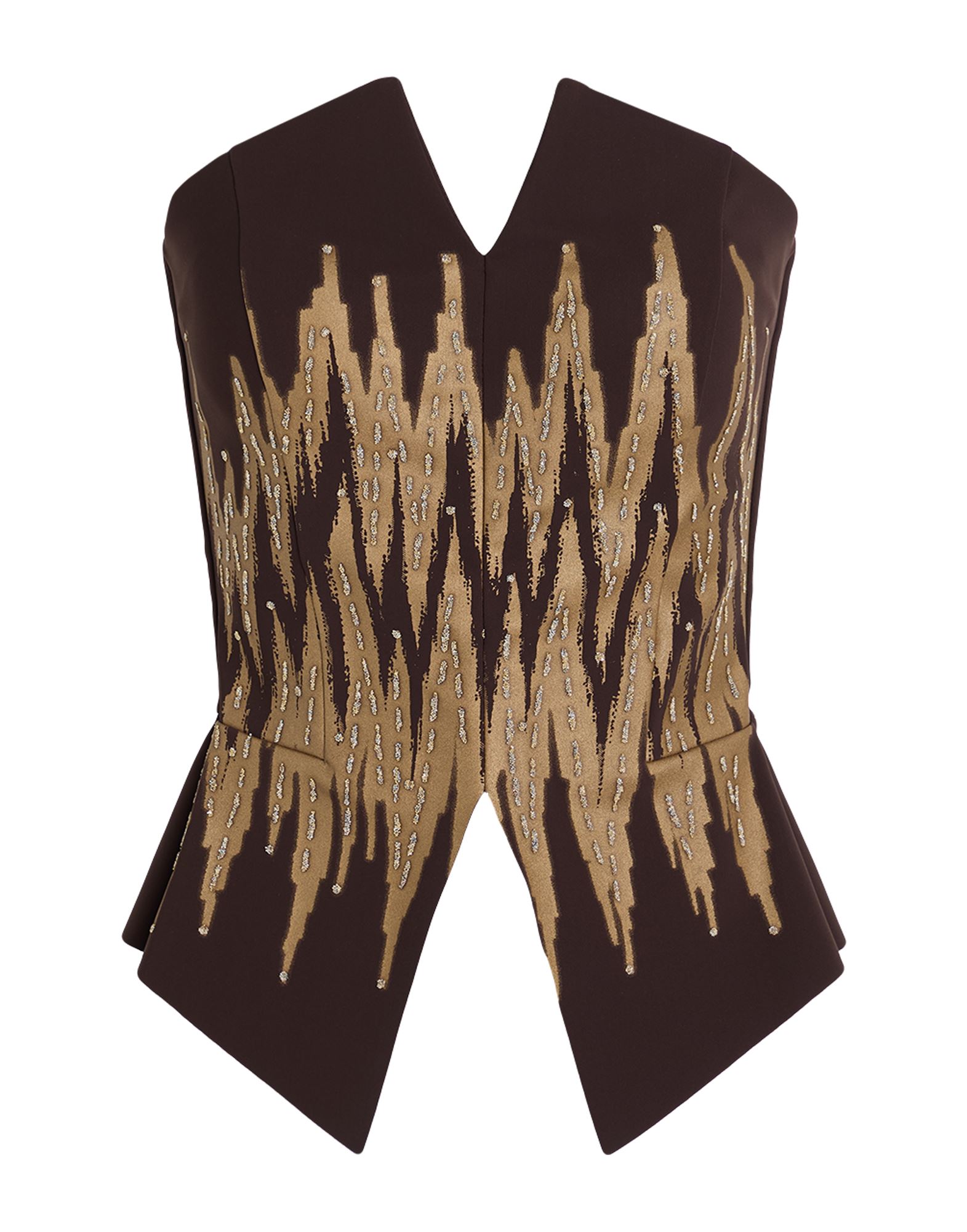 CHIARA BONI LA PETITE ROBE Top Damen Schokobraun CHIARA BONI LA PETITE ROBE Top Damen Schokobraun von CHIARA BONI LA PETITE ROBE