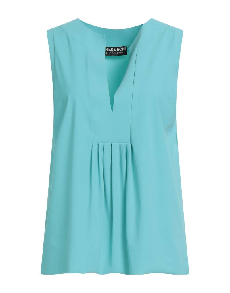 CHIARA BONI LA PETITE ROBE Top Damen Tūrkis von CHIARA BONI LA PETITE ROBE