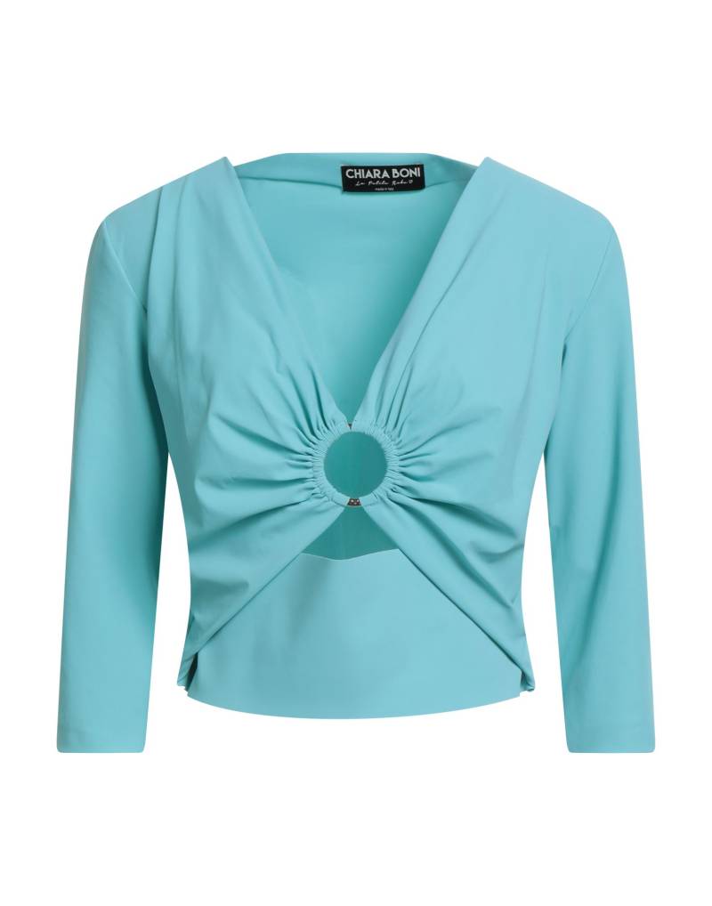CHIARA BONI LA PETITE ROBE Top Damen Tūrkis von CHIARA BONI LA PETITE ROBE
