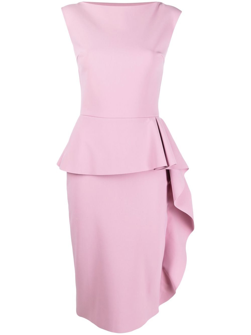 CHIARA BONI La Petite Robe Kleid mit Schößchen - Rosa von CHIARA BONI La Petite Robe