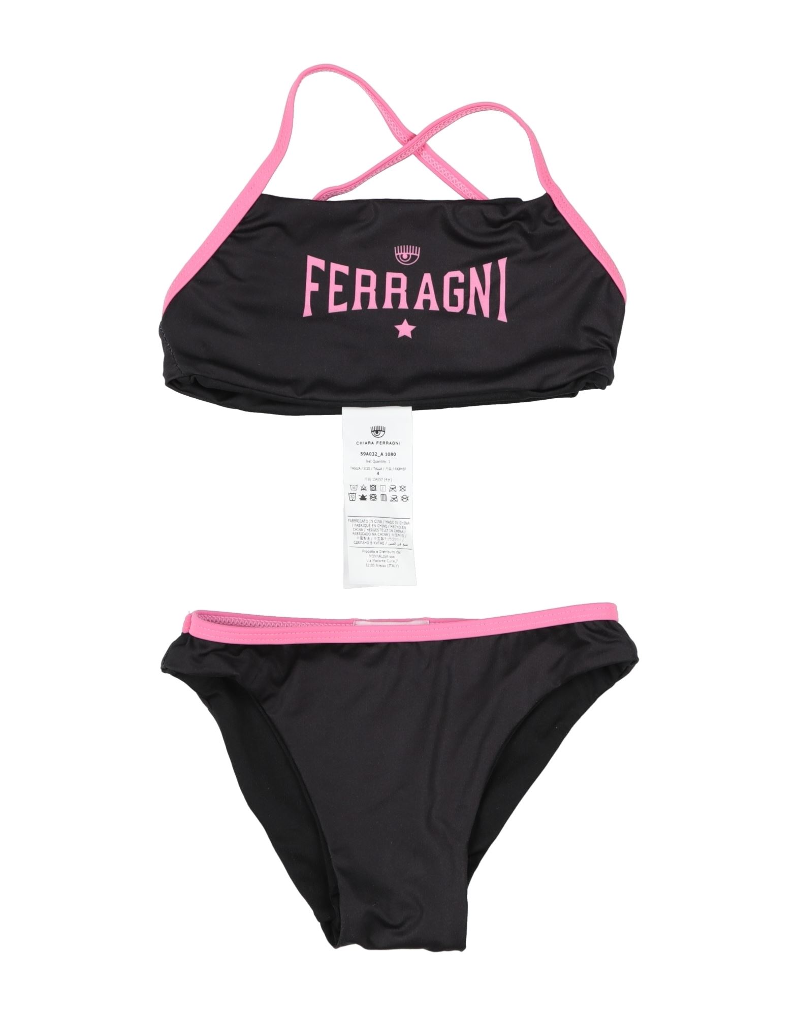 CHIARA FERRAGNI Bikini Kinder Schwarz von CHIARA FERRAGNI