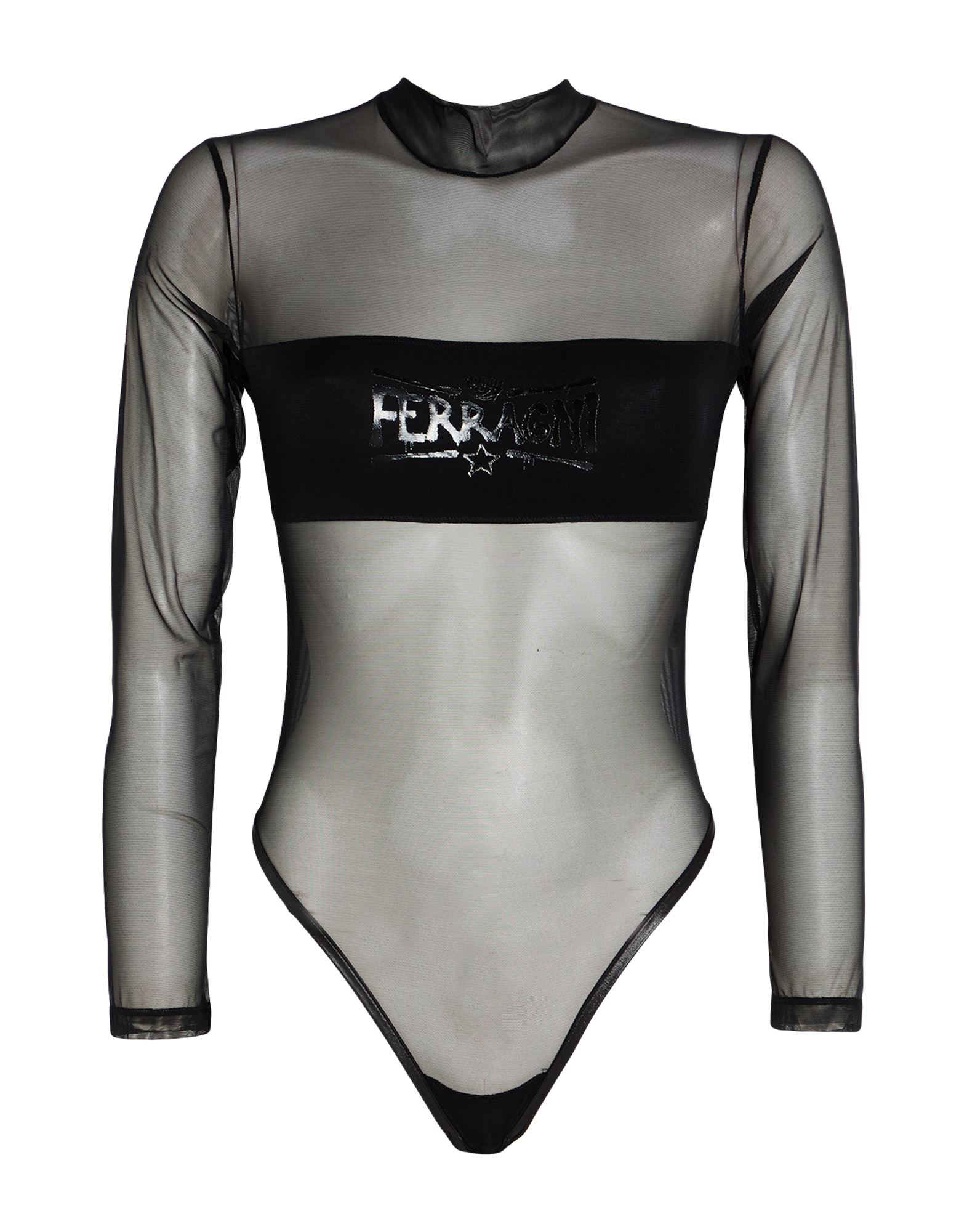 CHIARA FERRAGNI Bodysuit Damen Schwarz von CHIARA FERRAGNI