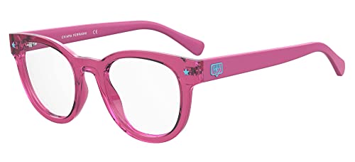 CHIARA FERRAGNI Damen Cf 7018 Sonnenbrille, Pink, 48 von Chiara Ferragni