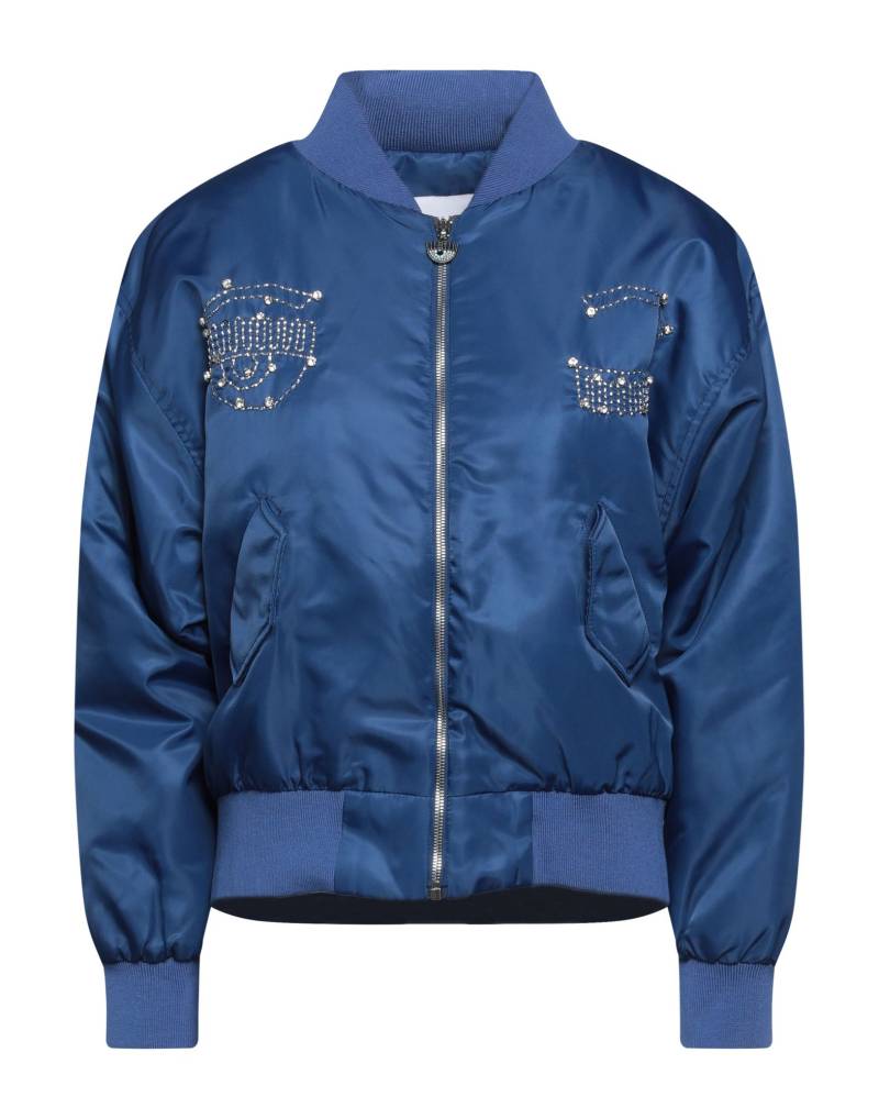 CHIARA FERRAGNI Jacke & Anorak Damen Blau von CHIARA FERRAGNI